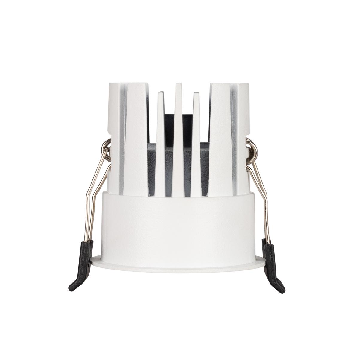 Встраиваемый светильник Arlight MS-SHADE-LUM-BUILT-R58-10W Warm3000 (WH-BK, 35 deg, 230V) 039326