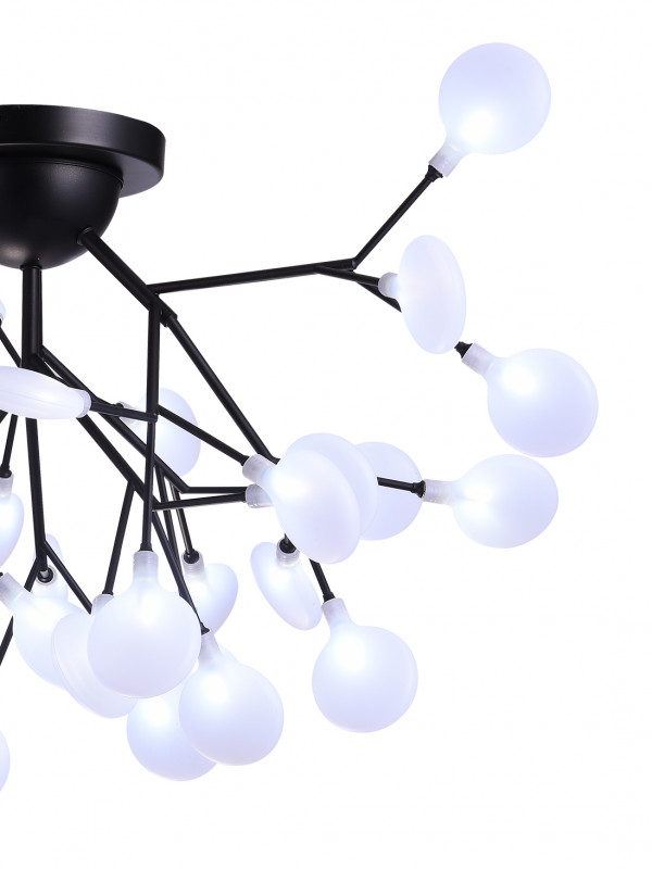 Потолочная люстра Natali Kovaltseva GRACE 75126/12С BLACK