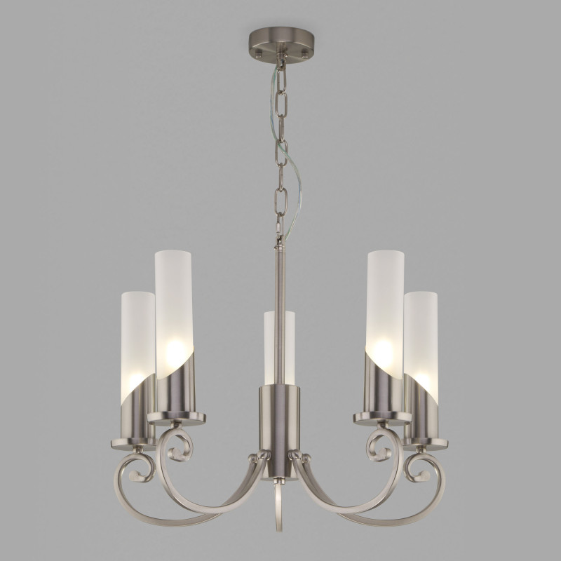 Подвесная люстра Eurosvet 60117/5 никель Smart a050018