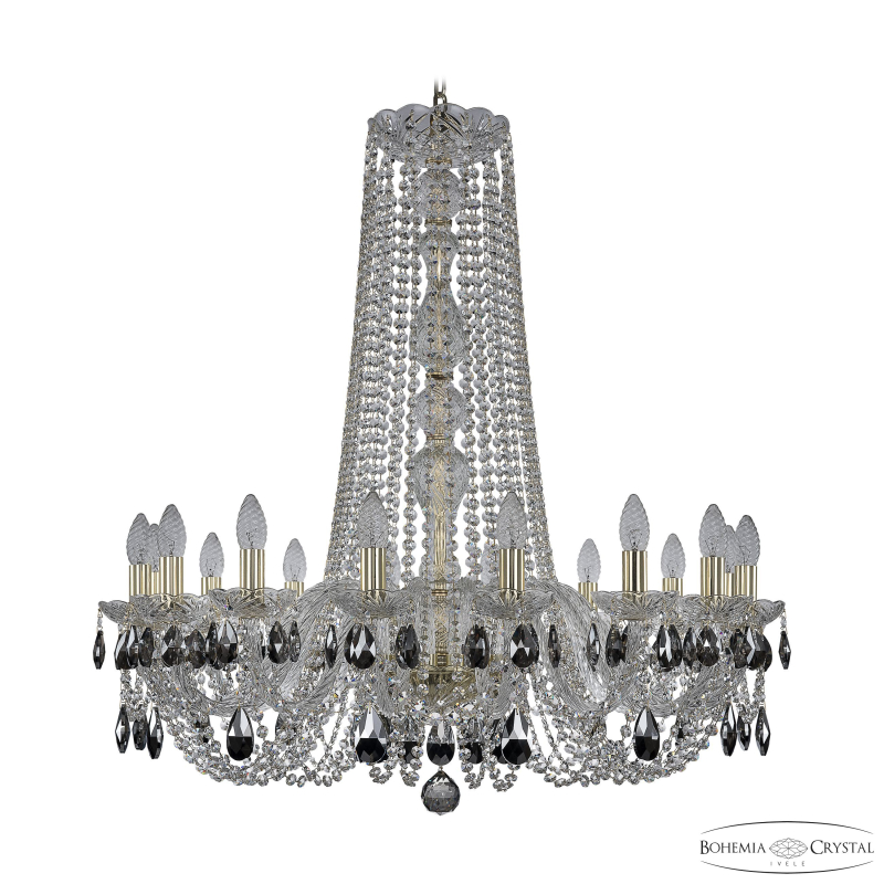 Подвесная люстра Bohemia Ivele Crystal 1402/16/300/h-90 G K781