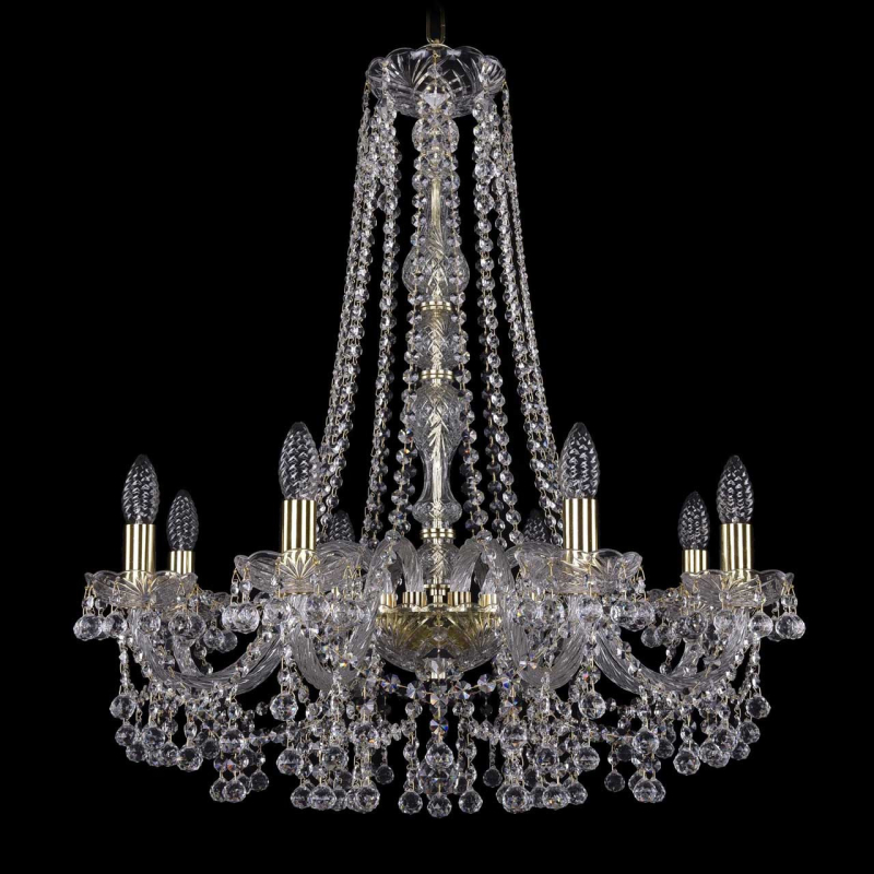 Подвесная люстра Bohemia Ivele 1409/8/240/h-75/G