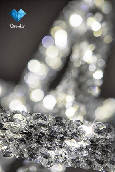 Подвесной светодиодный светильник Bogates Pandora 417/2 Strotskis