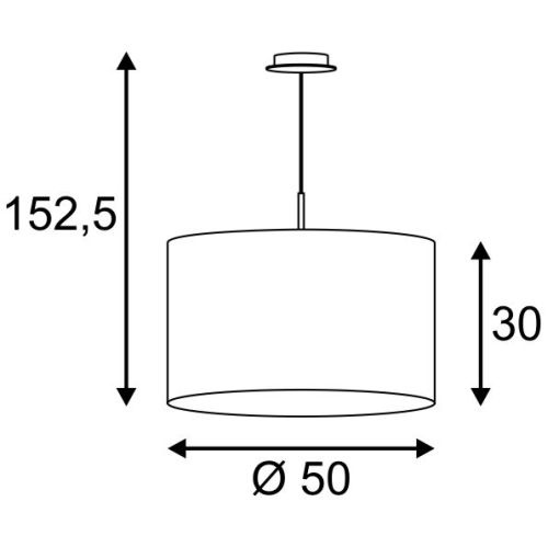 Подвесной светильник SLV Tenora PD-1 156061