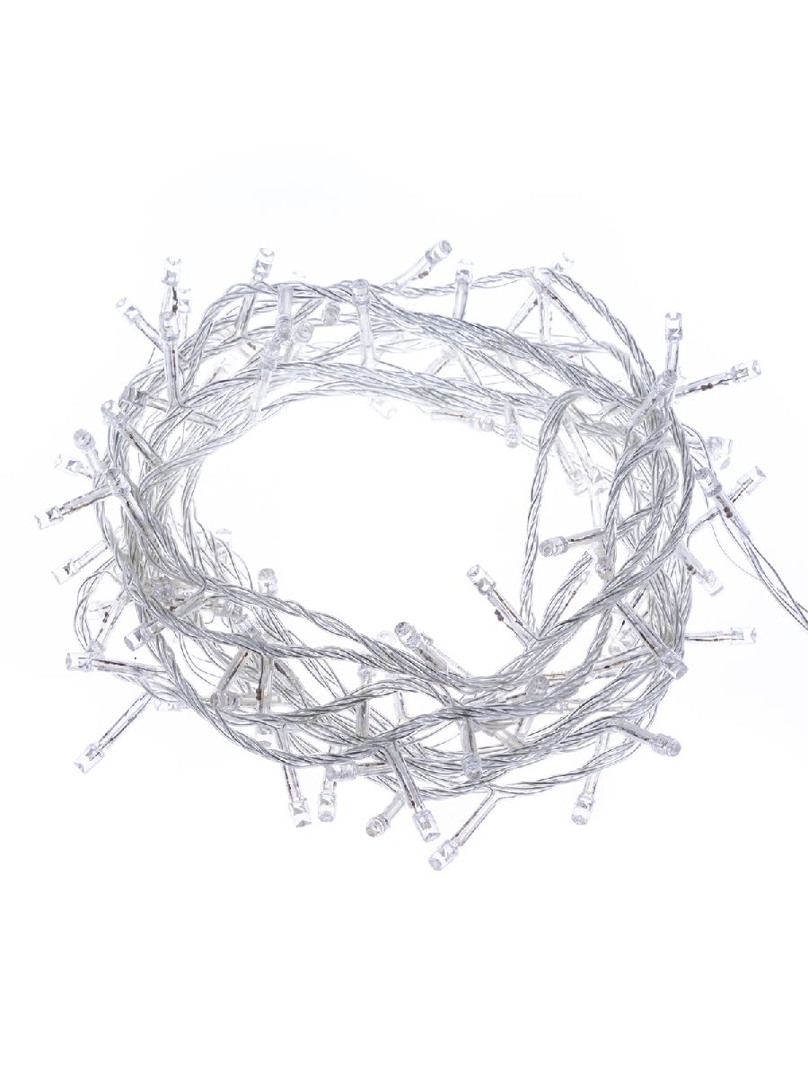 Светодиодная гирлянда TDM Electric СГ100Б10 250V белая 8 режимов SQ0361-0039