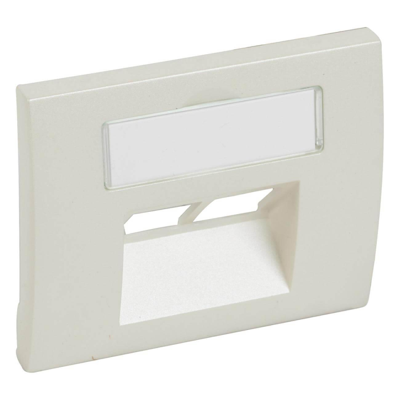 Лицевая панель Legrand Galea Life розетки VDI 5 кат перламутр 771558