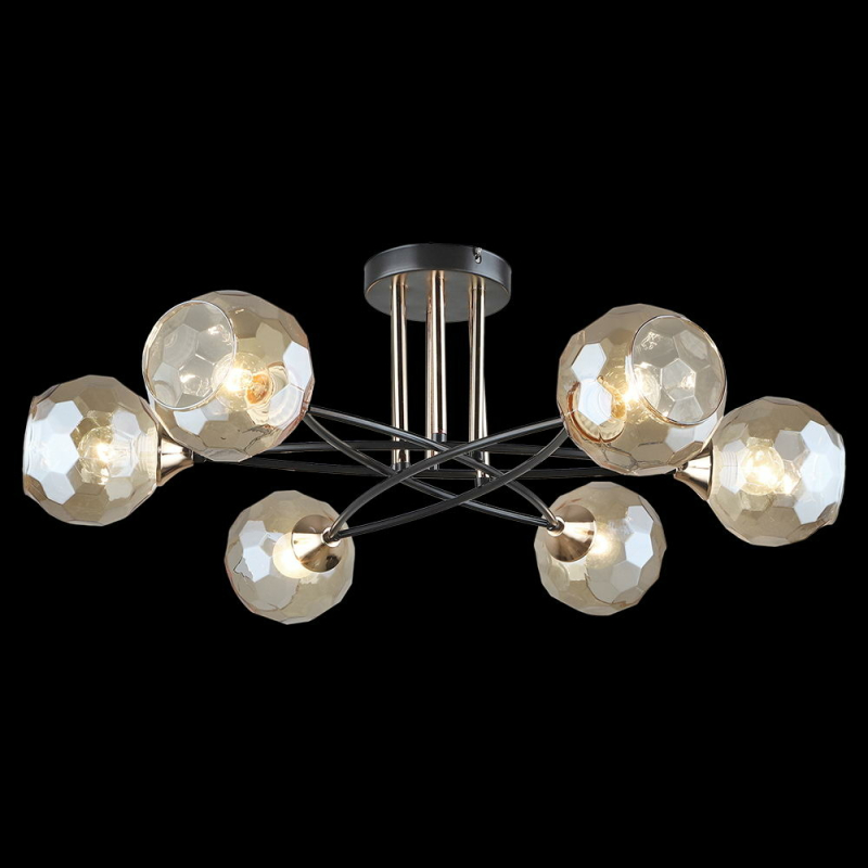 Потолочная люстра Reluce 05060-0.3-06 COFFEE+FGD