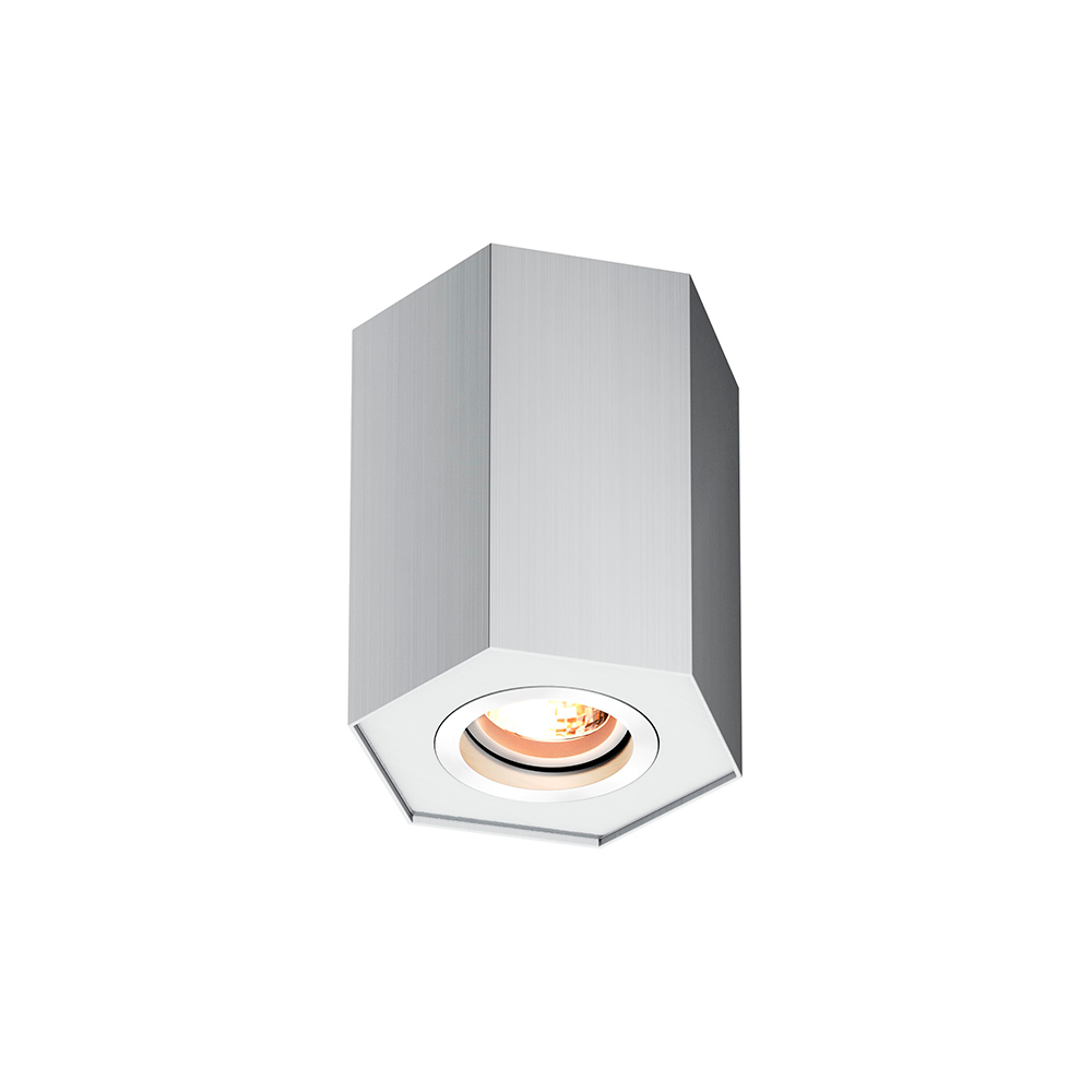 Потолочный светильник Zumaline POLYGON CL R 20077-AL