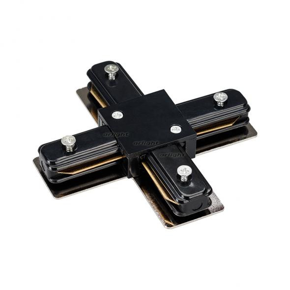 Коннектор Х-образный Arlight LGD-2TR black 023118
