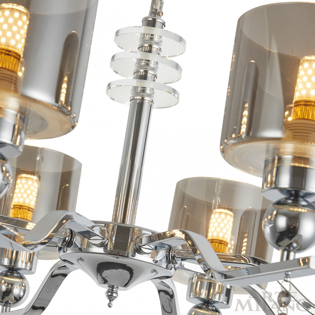 Подвесная люстра Arte Milano Neapolis 279207/8 Ni