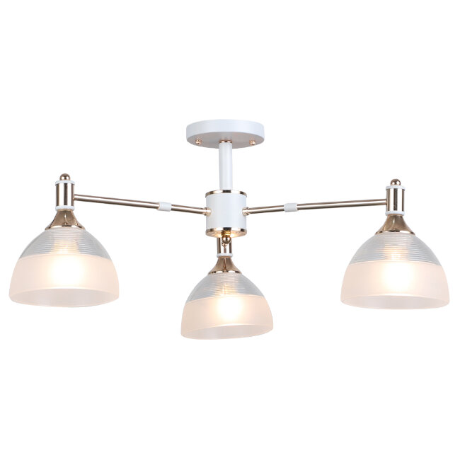 Люстра на штанге Wedo Light Alana WD3616/3C-WT-FGD-WT