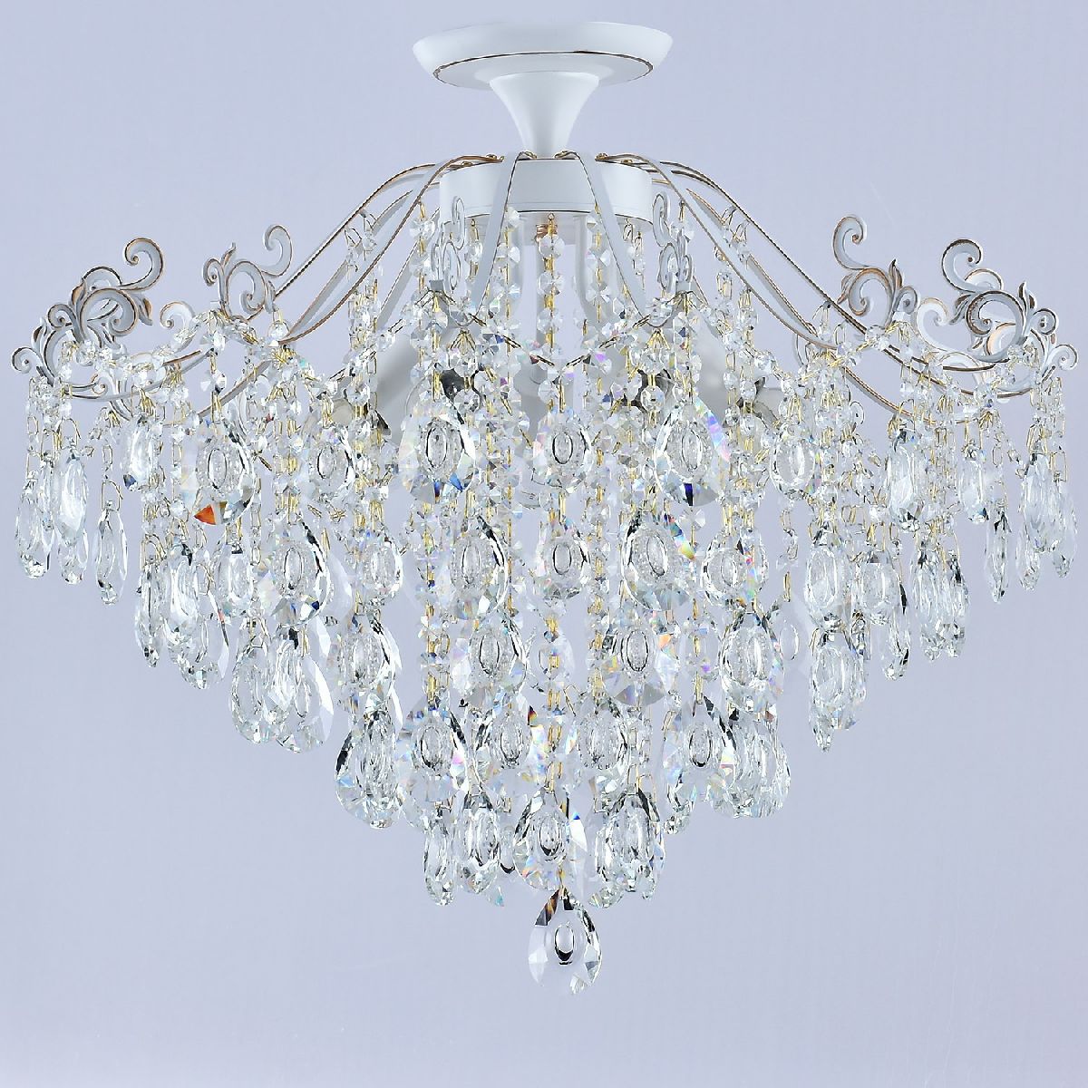 Потолочная люстра Reluce 04062-0.3-07 WH+GOLD PN