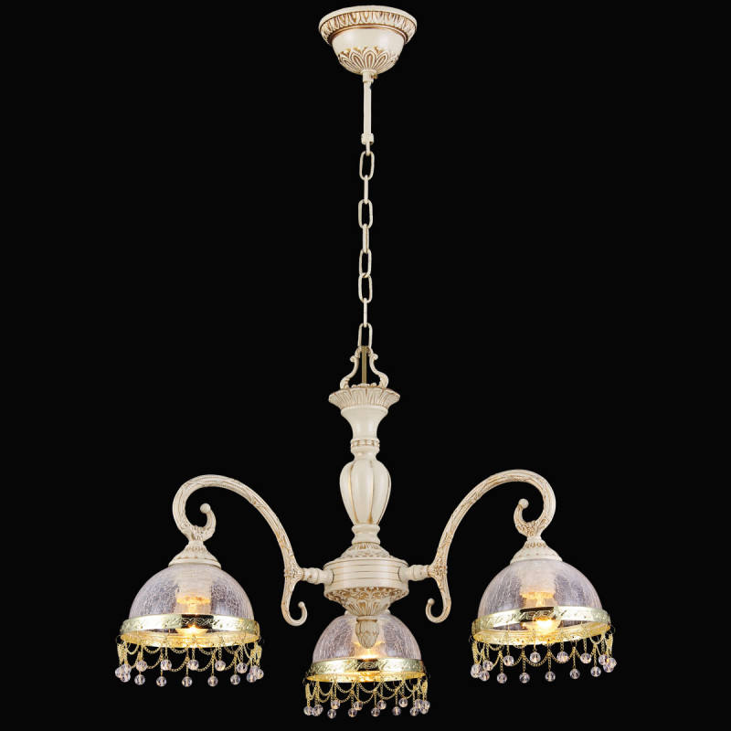 Подвесная люстра Natali Kovaltseva VIOLA 11427/3С IVORY