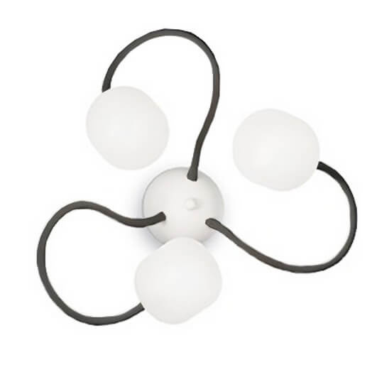 Бра Ideal Lux Octopus AP3 Nero 175096