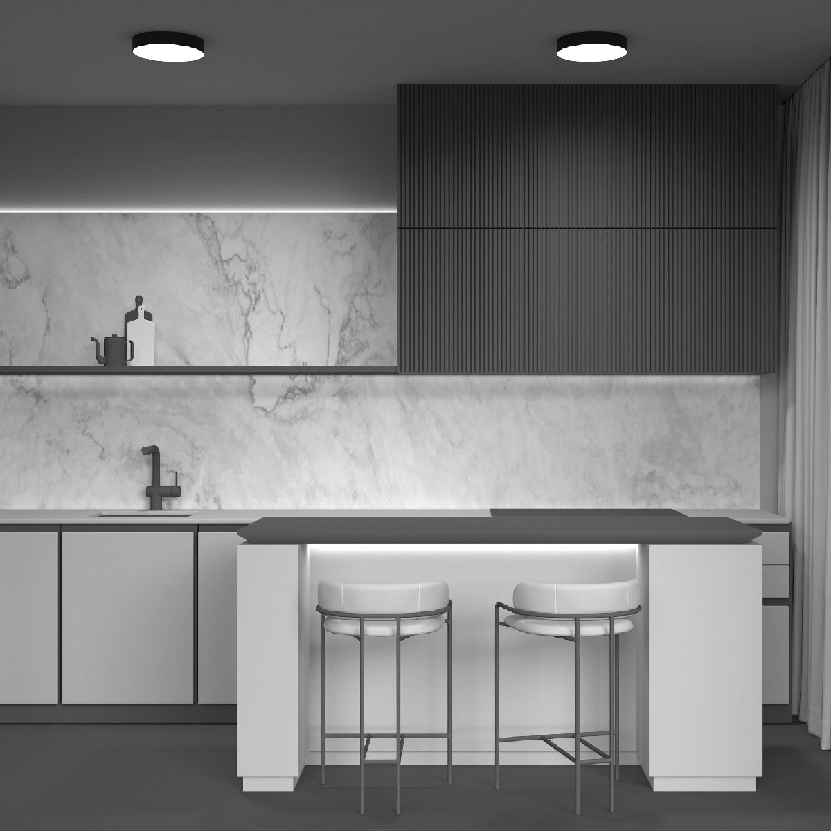 Потолочный светильник Maytoni Zon C032CL-L43B4K