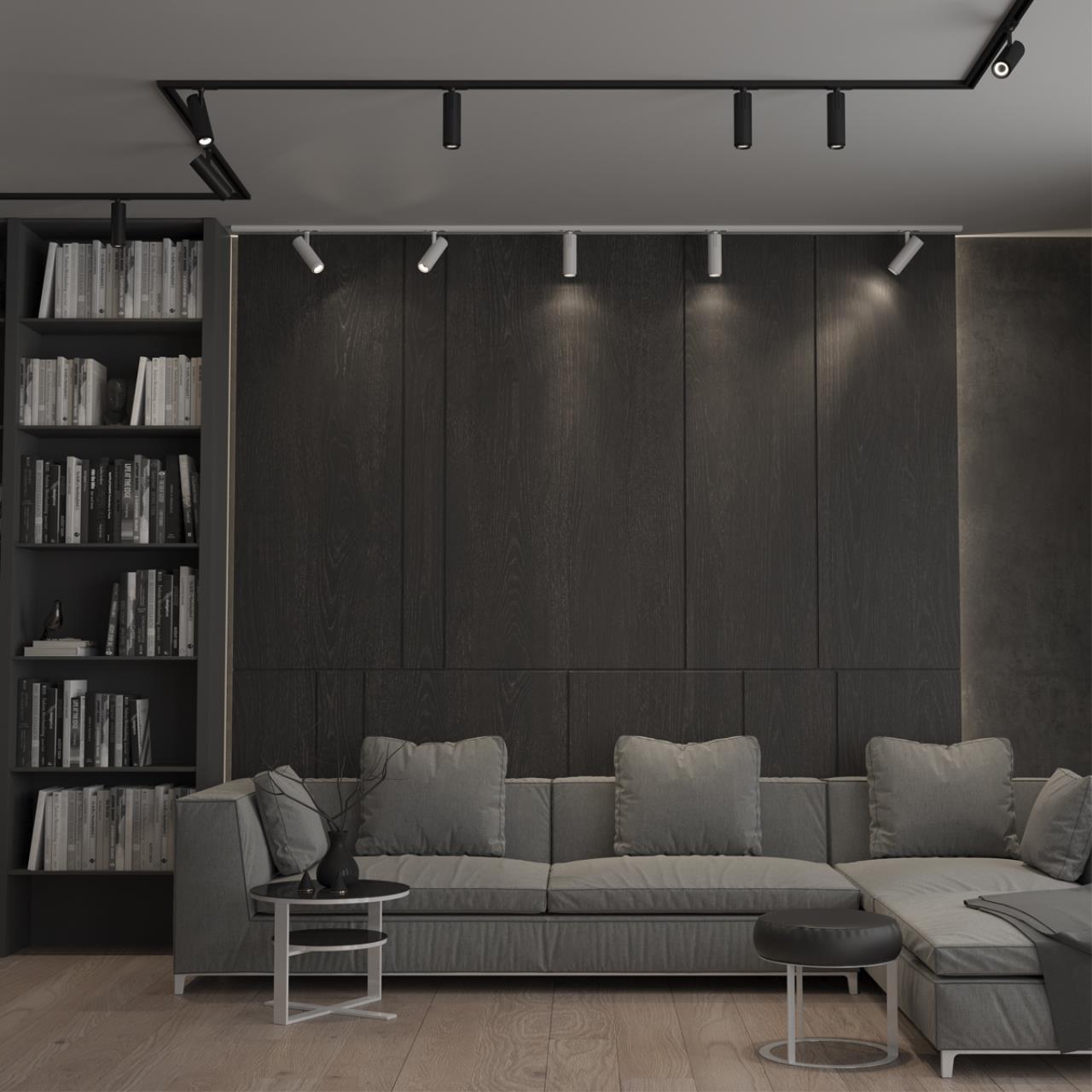 Трековый трехфазный светильник Novotech Nail 359031 в Москве