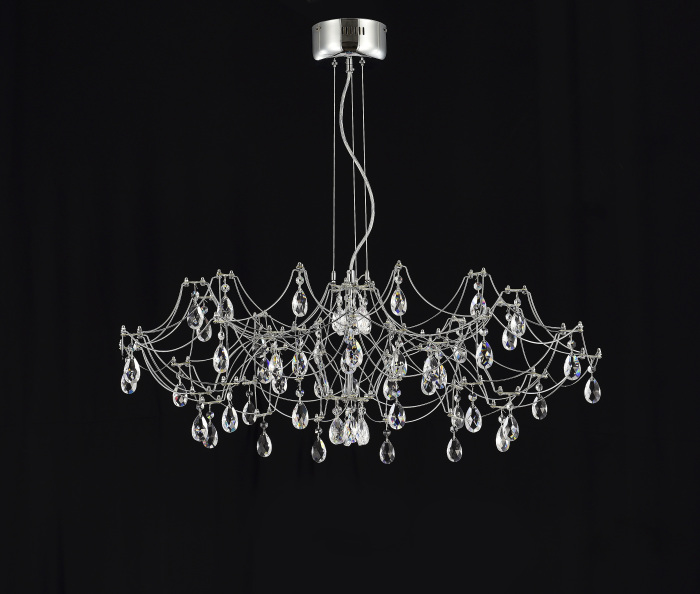 Подвесная люстра с пультом управления Myfar Ersilia MR2661-60P-50AD