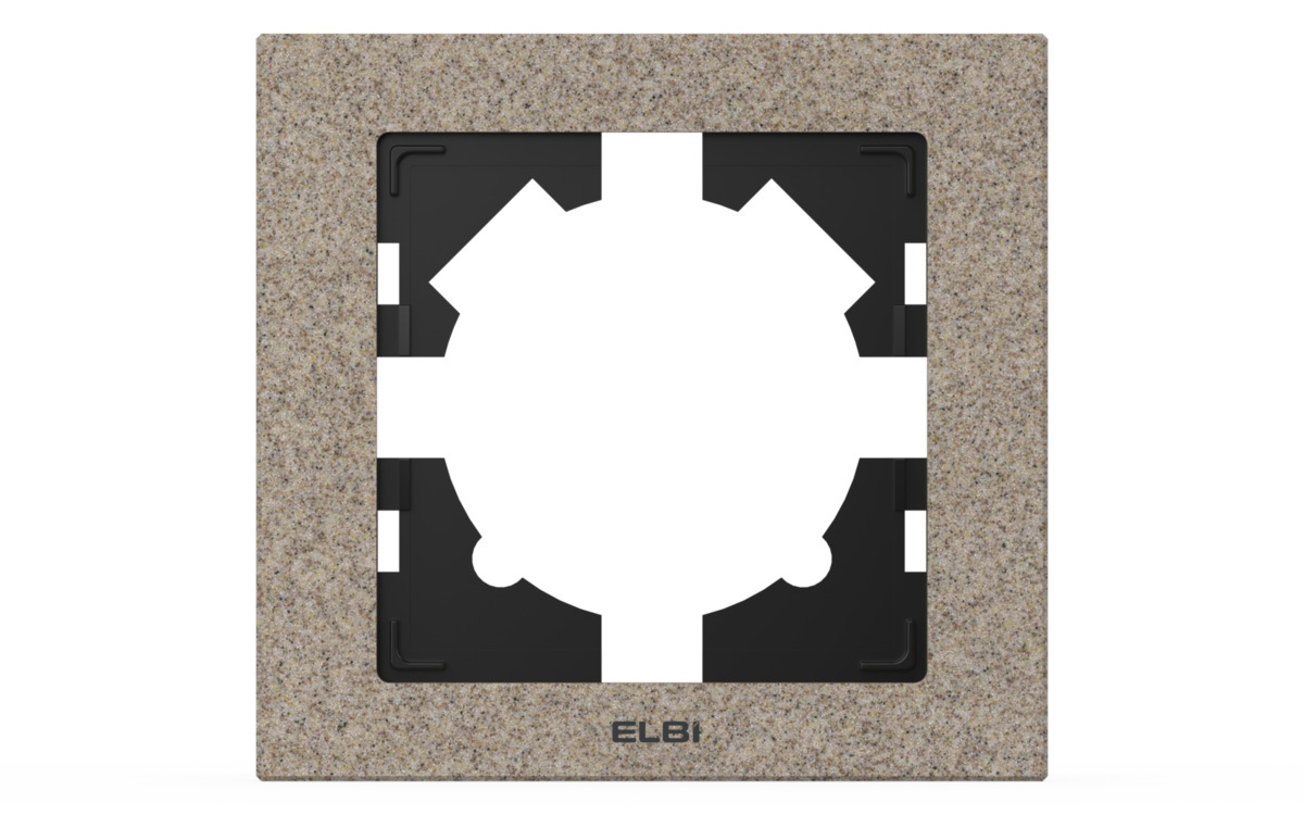 Рамка одноместная ELBI Arya 511-024600-271