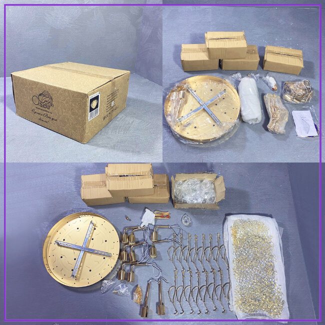 Потолочная люстра Wedo Light Доменика 70557.01.01.10