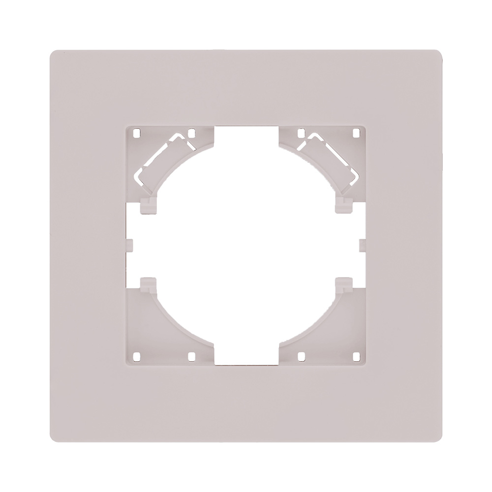 Рамка 1-постовая, кашемир матовый Kollinger Aspekt AT1CM