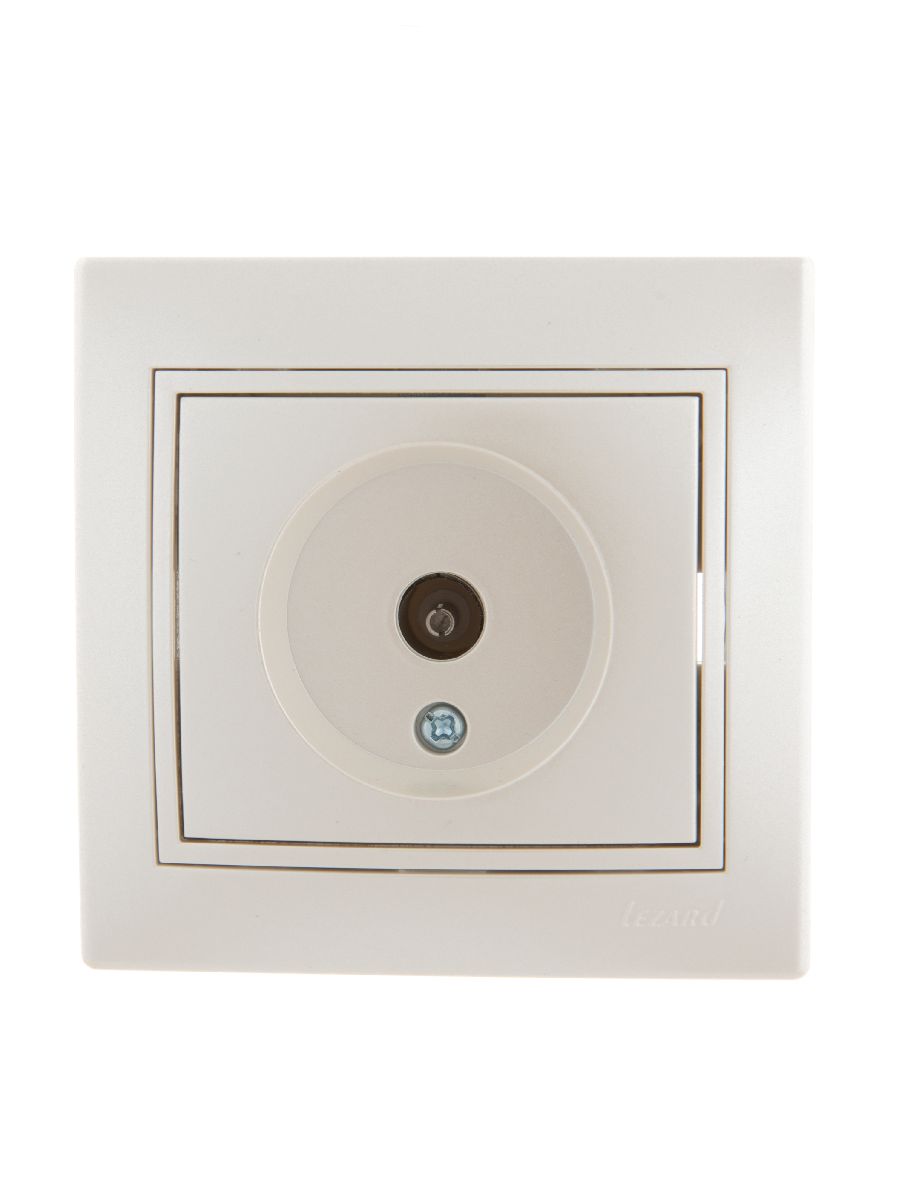 Розетка ТВ проходная Lezard Mira 701-3030-129