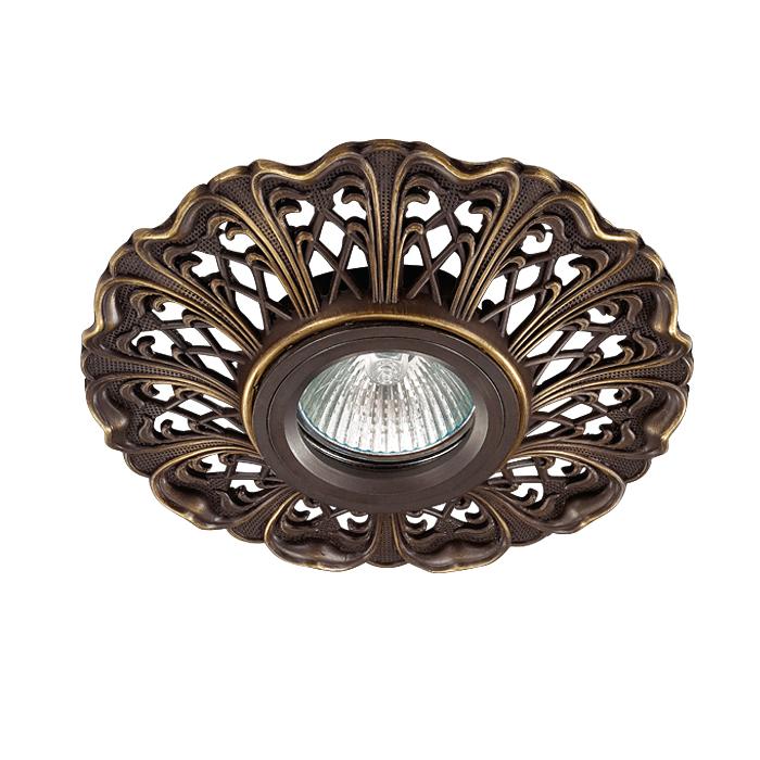 Встраиваемый светильник Novotech Vintage 124 370031