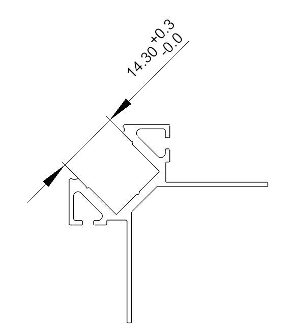 Профиль Deko-Light EV-02-12 975385