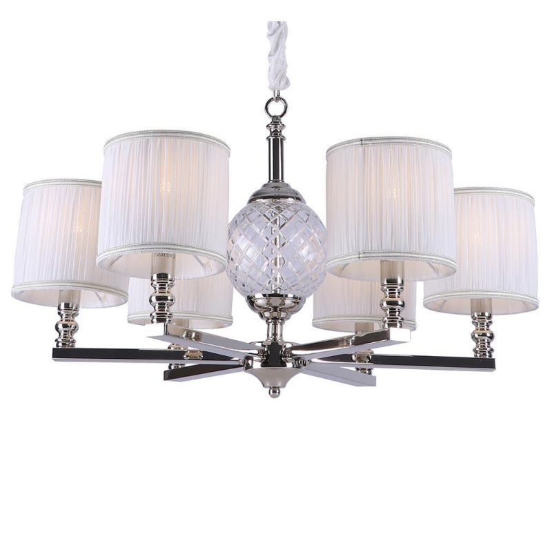 Подвесная люстра Newport 3126/C nickel без абажуров М0061842