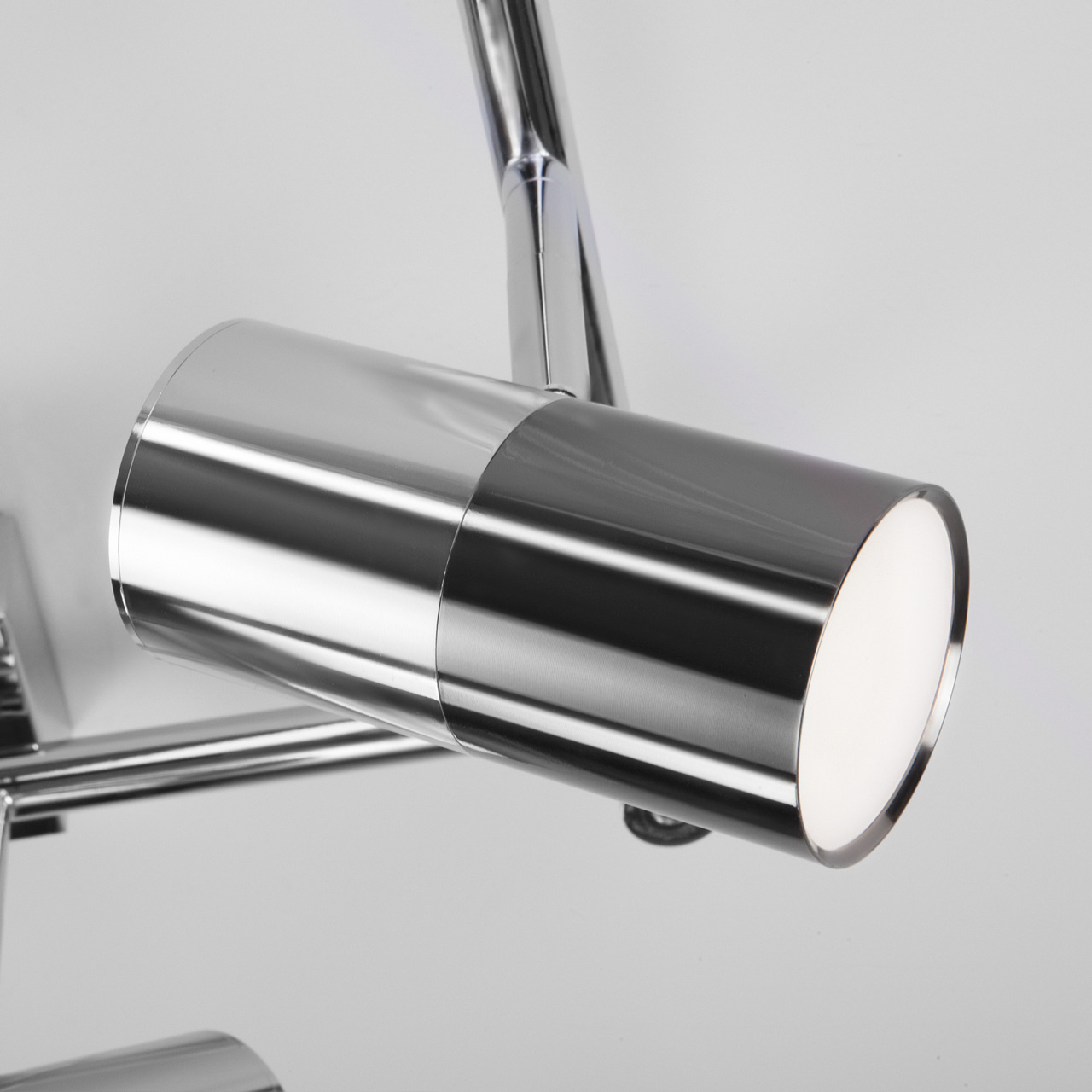 Светодиодный спот Eurosvet Mini Topper 20086/6 LED хром/черный жемчуг