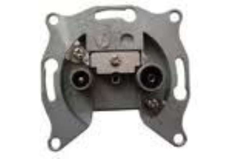 Розетка радиоточка + ТВ проходная Liregus Retro 29-029