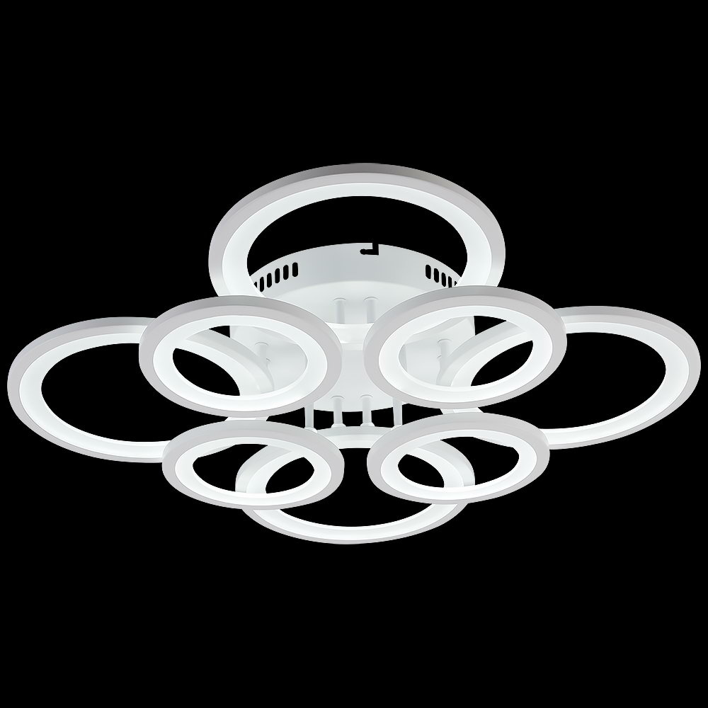 Потолочная люстра Reluce 08450-0.3-4+4A WH