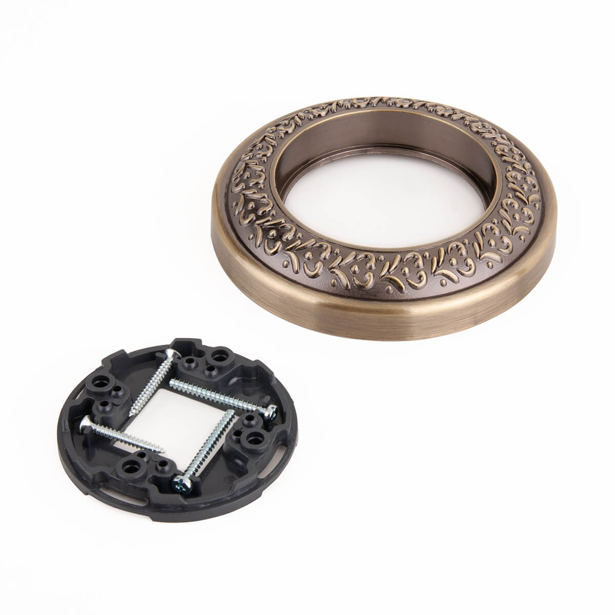 Рамка Werkel Antik Runda на 1 пост бронза WL70-frame-01 4690389106484