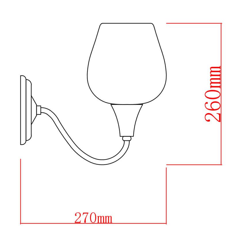 Бра Rivoli Emarita 2049-401 Б0047914