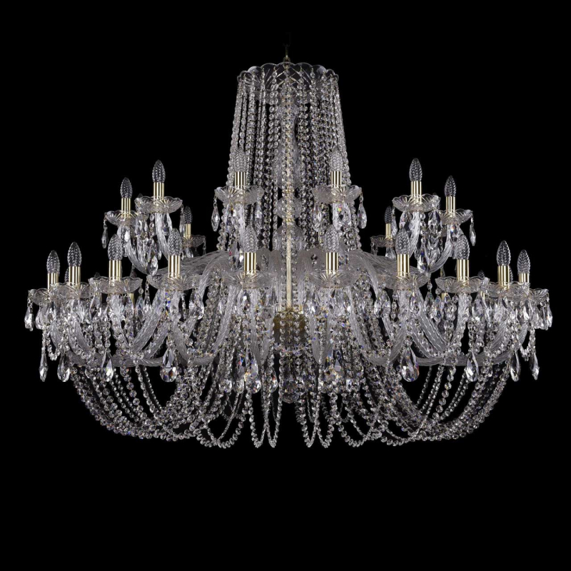 Подвесная люстра второго света Bohemia Ivele 1402/24+12/530/G