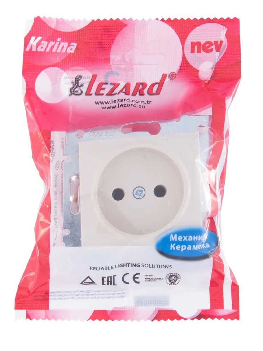 Розетка б/з Lezard Karina 707-0388-121B