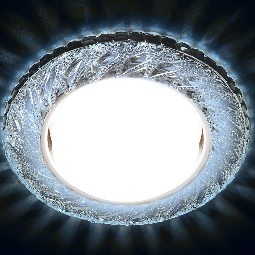 Встраиваемый светодиодный светильник Ambrella Light GX53 LED G301 CL/WW