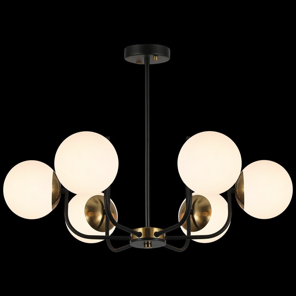 Люстра на штанге Illumico IL0167-6P-79 BK AB