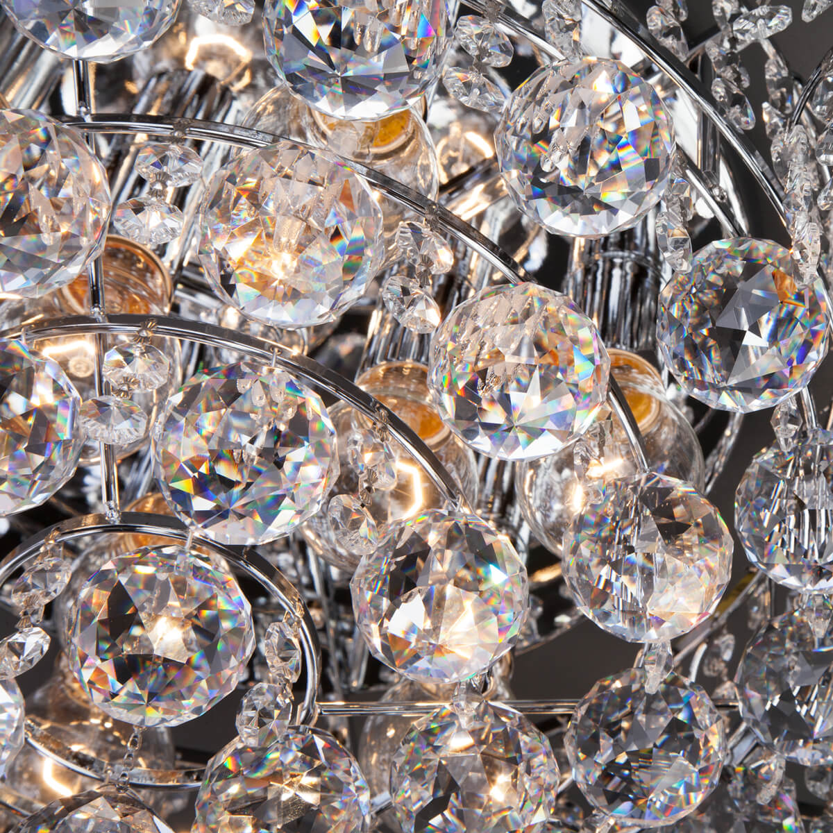 Потолочная люстра Eurosvet Шарм 16017/9 хром Strotskis