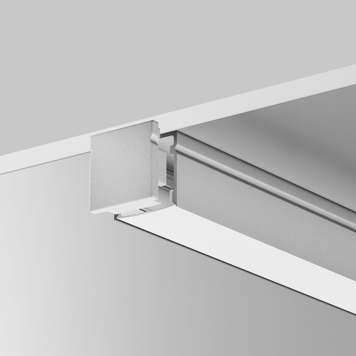 Комплект заглушек для профиля 20×20 2шт Maytoni Led Strip ALM-2020-EC 642072