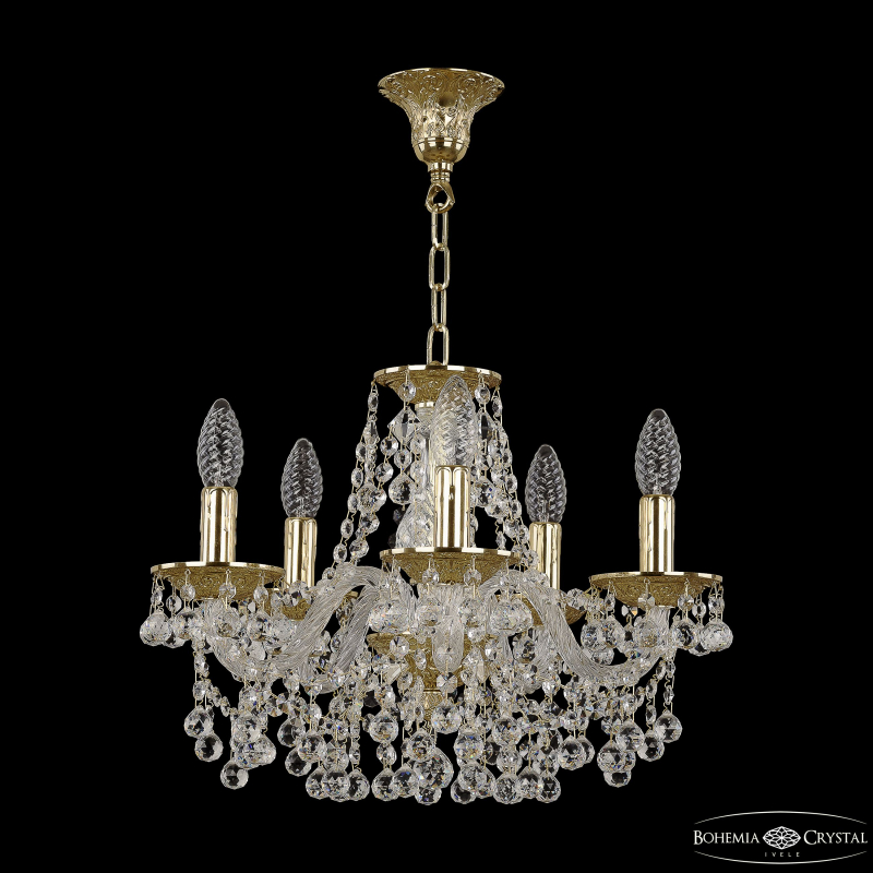 Подвесная люстра Bohemia Ivele Crystal 16209/5/141 G