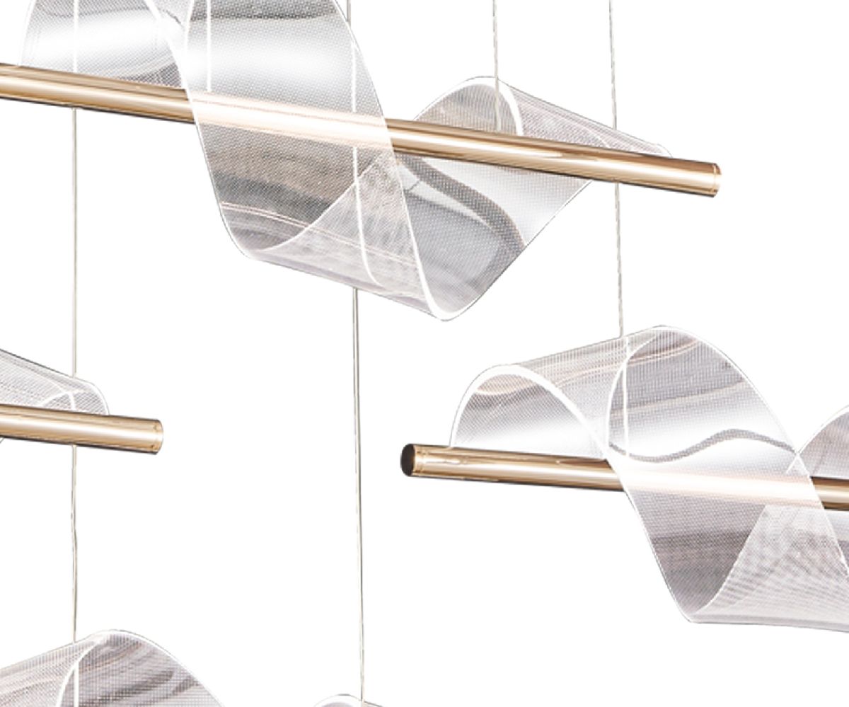 Подвесная люстра Kink Light Илина 08042-4AS,33