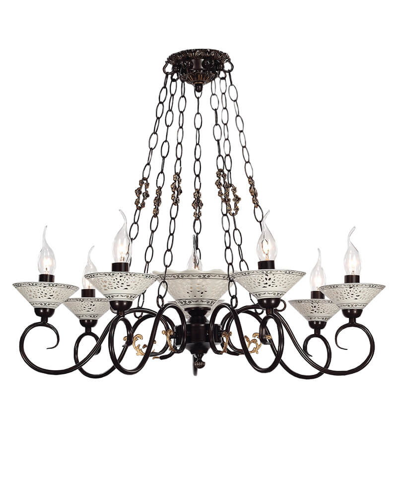 Подвесная люстра Lumien Hall Алин H17024/8LBCG1