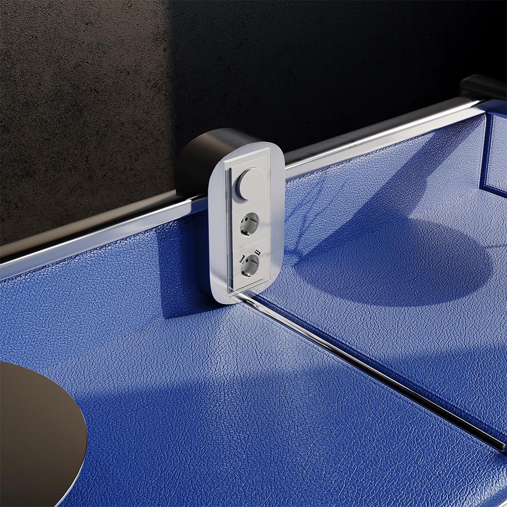 Светорегулятор Voltum S70 VLS070305 (сталь)