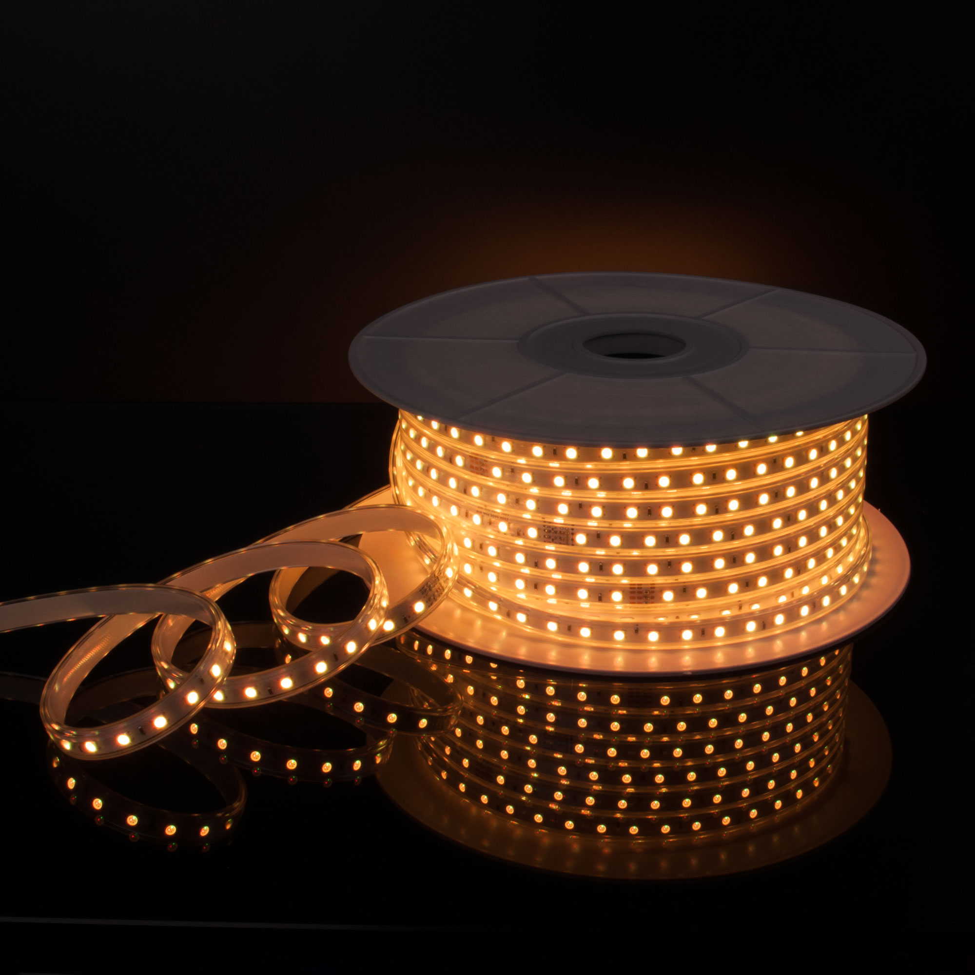 Светодиодная лента Elektrostandard 220V 11W 60Led 5050 IP65 мульти, 50 м 4690389170942