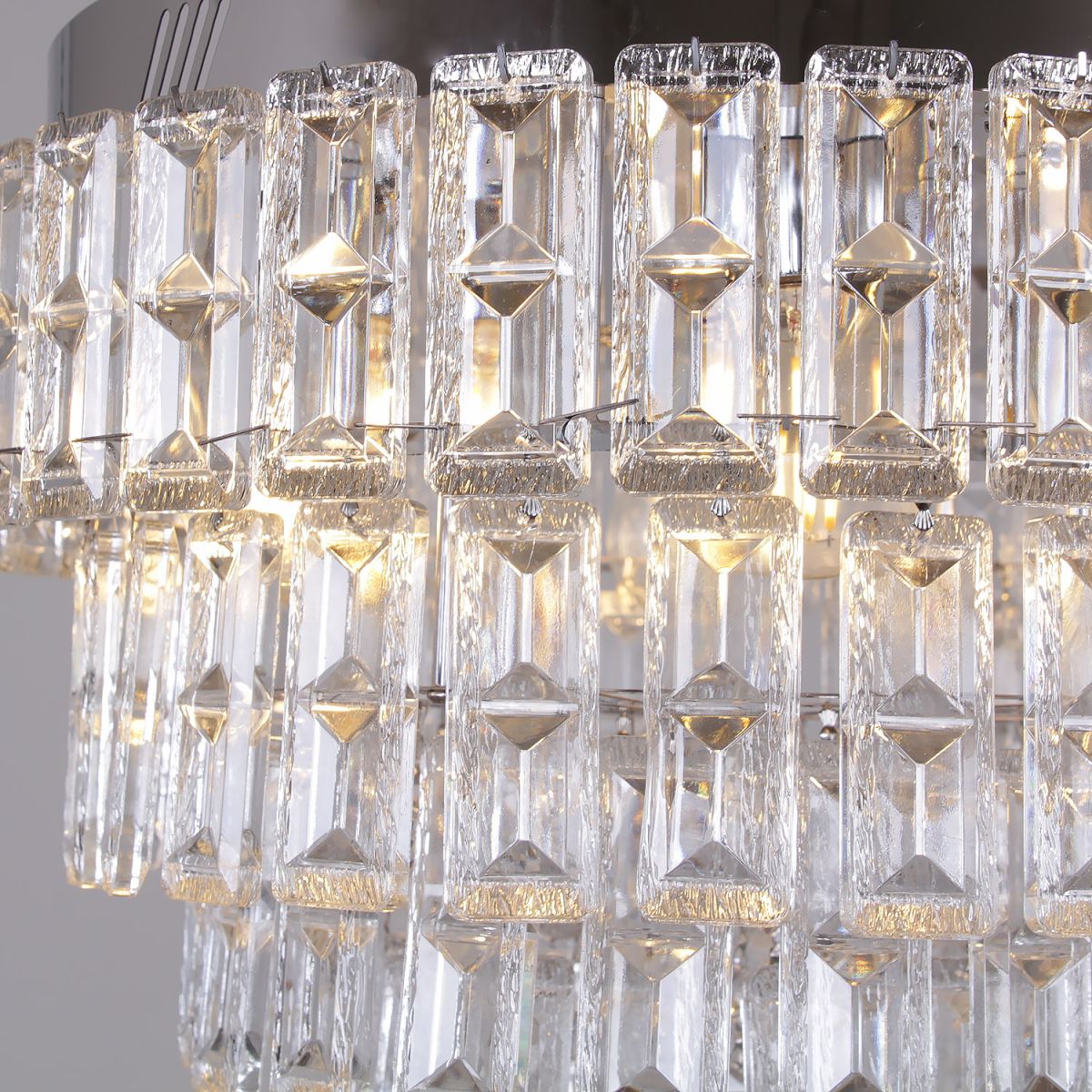 Подвесной светильник на натяжной потолок Reluce 08110-0.4-400 MX CH