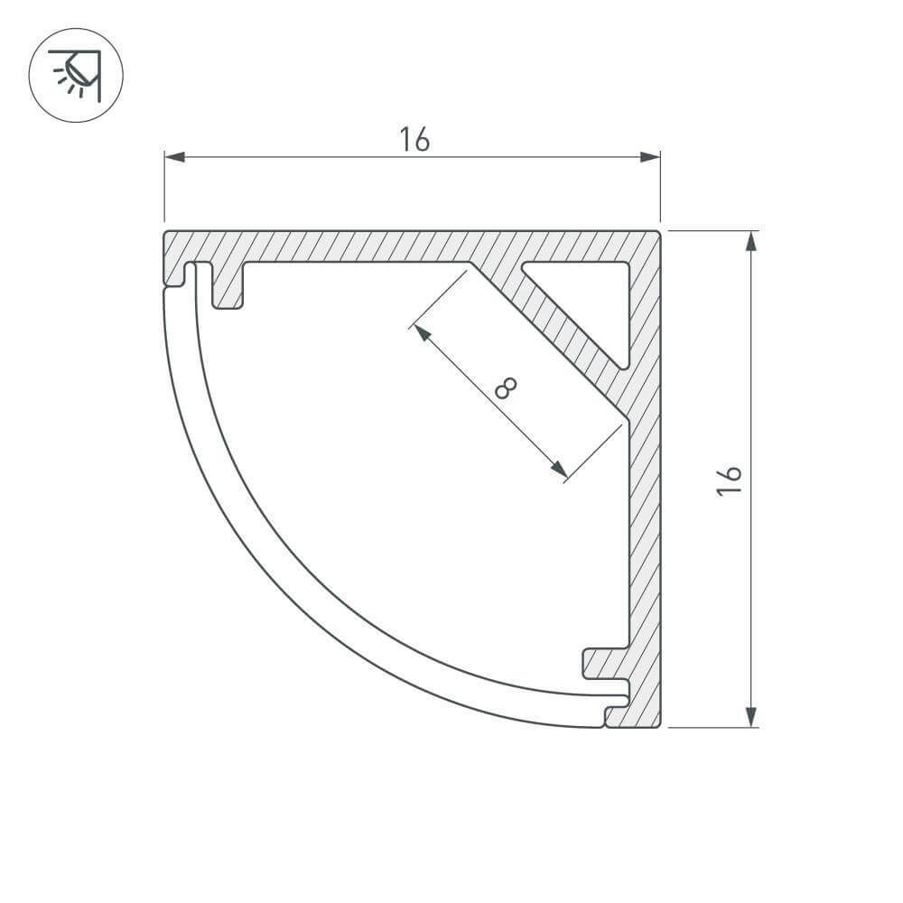 Профиль Arlight 023723