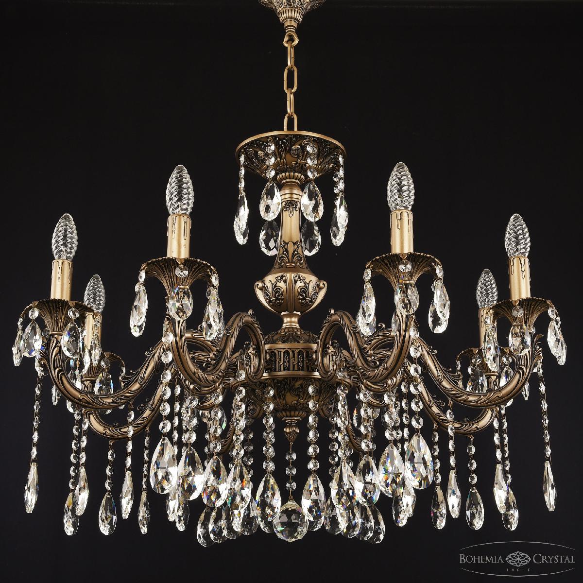 Подвесная люстра Bohemia Ivele Crystal AL79101/8/250 A SGB