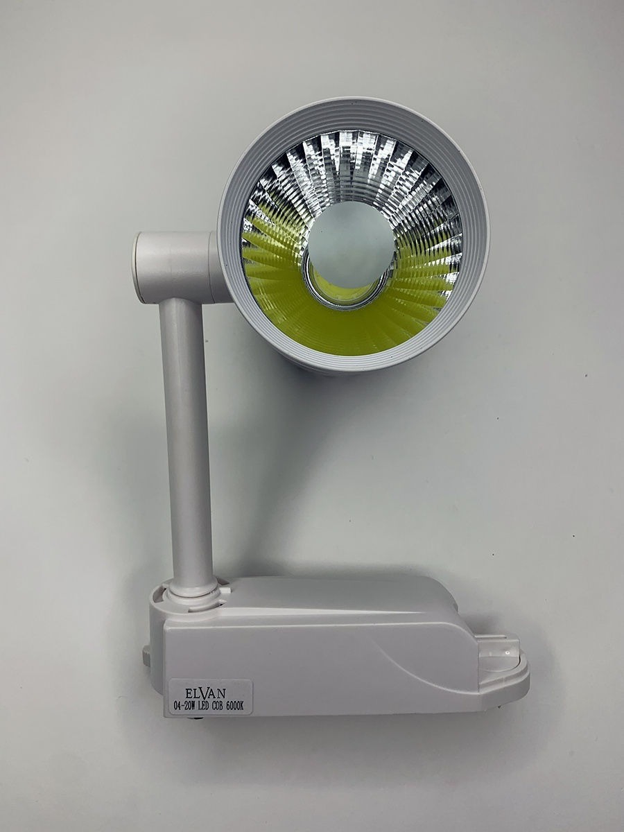 Трековый светильник Elvan ST-04-20W-WH