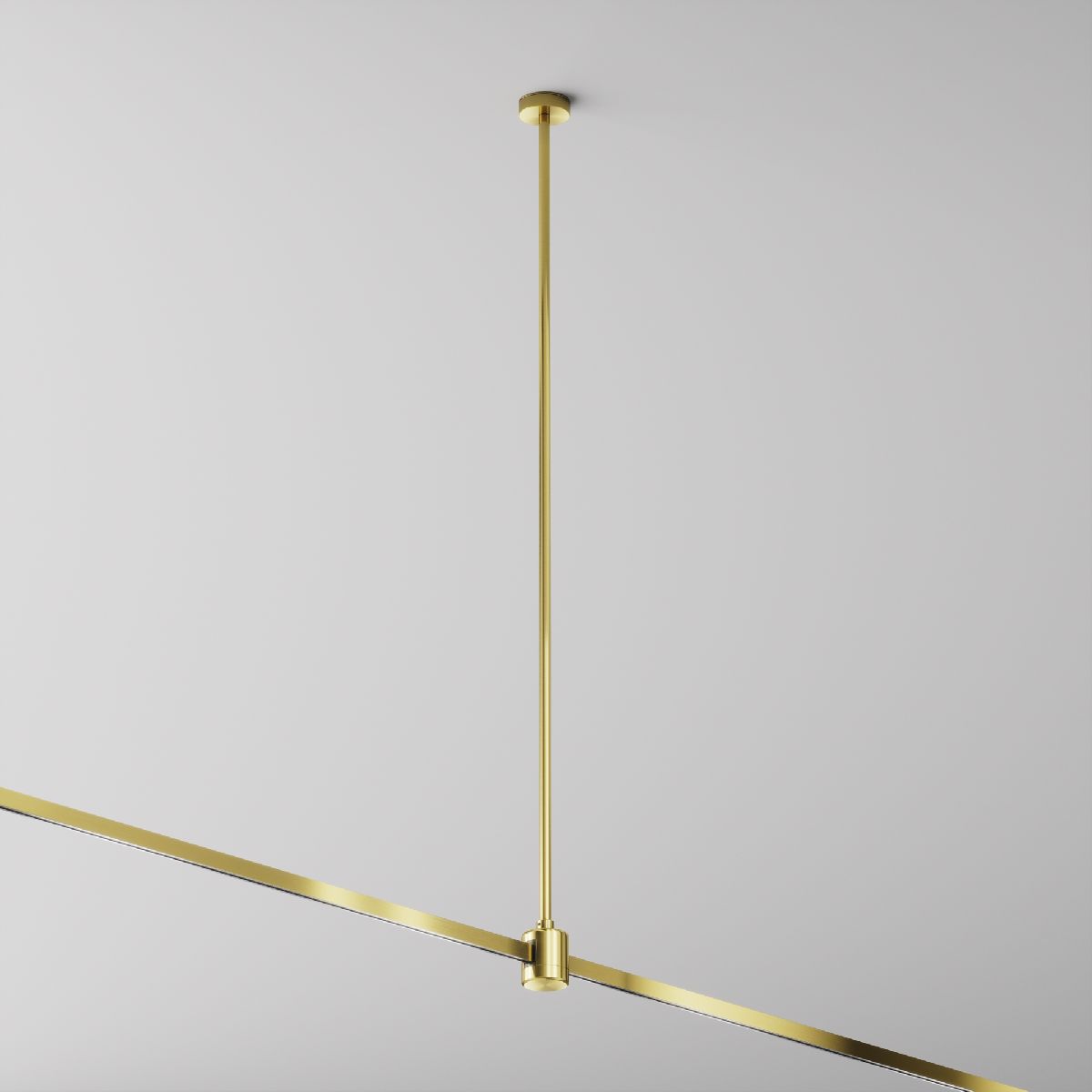 Крепление потолочное с прямым коннектором питания Maytoni Flarity TRA159С-IPCL1-BS