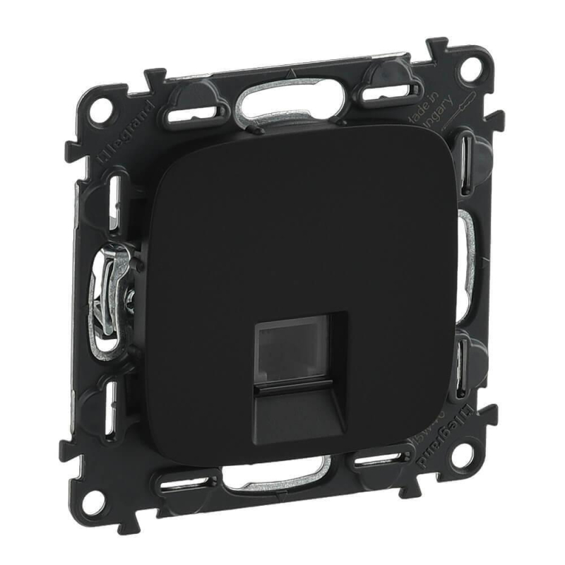 Информационная розетка RJ45 Legrand Valena Allure антрацит 753948