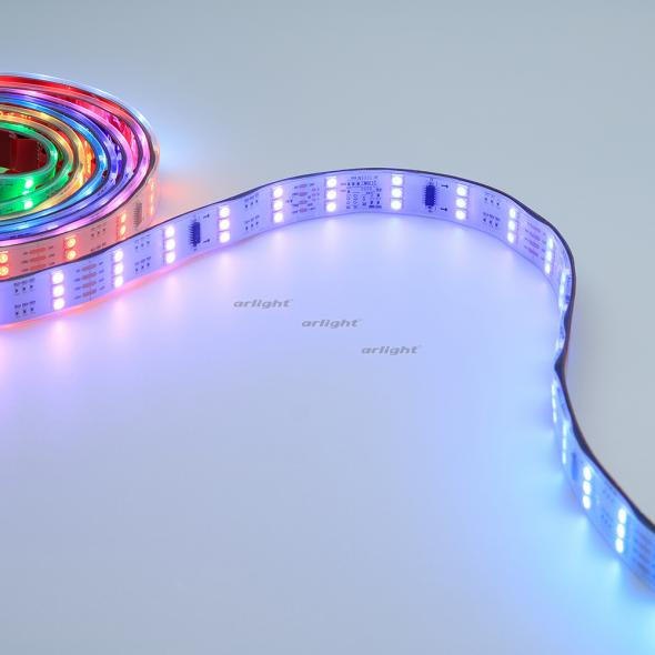 Светодиодная лента Arlight SPI-5000P 12V RGB (5060, 480 LED x3,1812) 024150